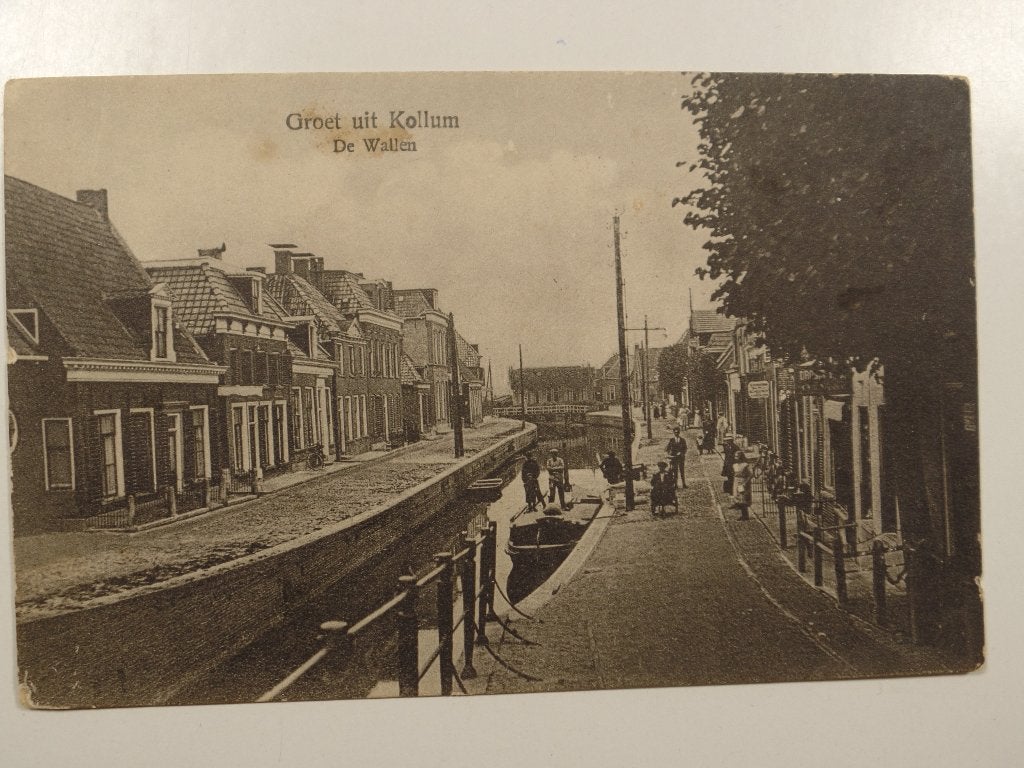 Kollum 5, Ophalen of Verzenden, 1940 tot 1960, Gelopen, Friesland