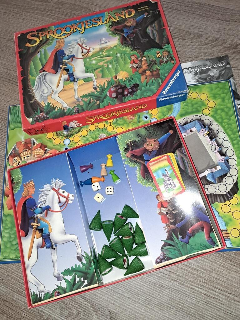 Sprookjesland bordspel van Ravensburger, Hobby en Vrije tijd, Gezelschapsspellen | Bordspellen, Ophalen of Verzenden
