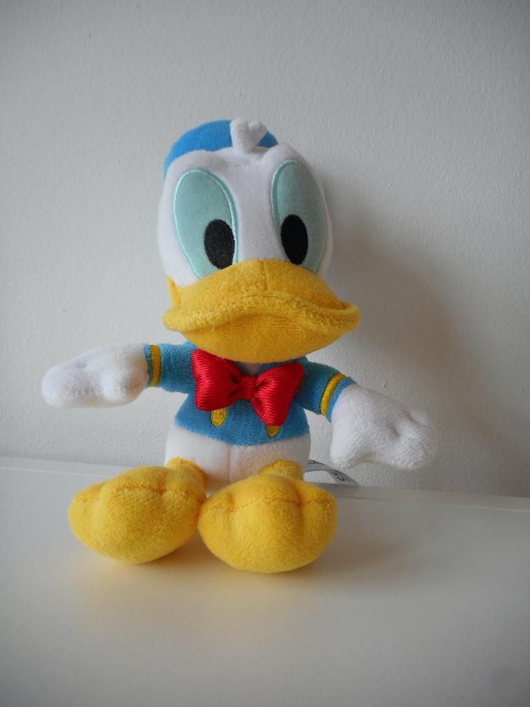 Donald Duck knuffel, Disney figuur, Verzamelen, Disney, Ophalen of Verzenden, Donald Duck, Zo goed als nieuw, Knuffel