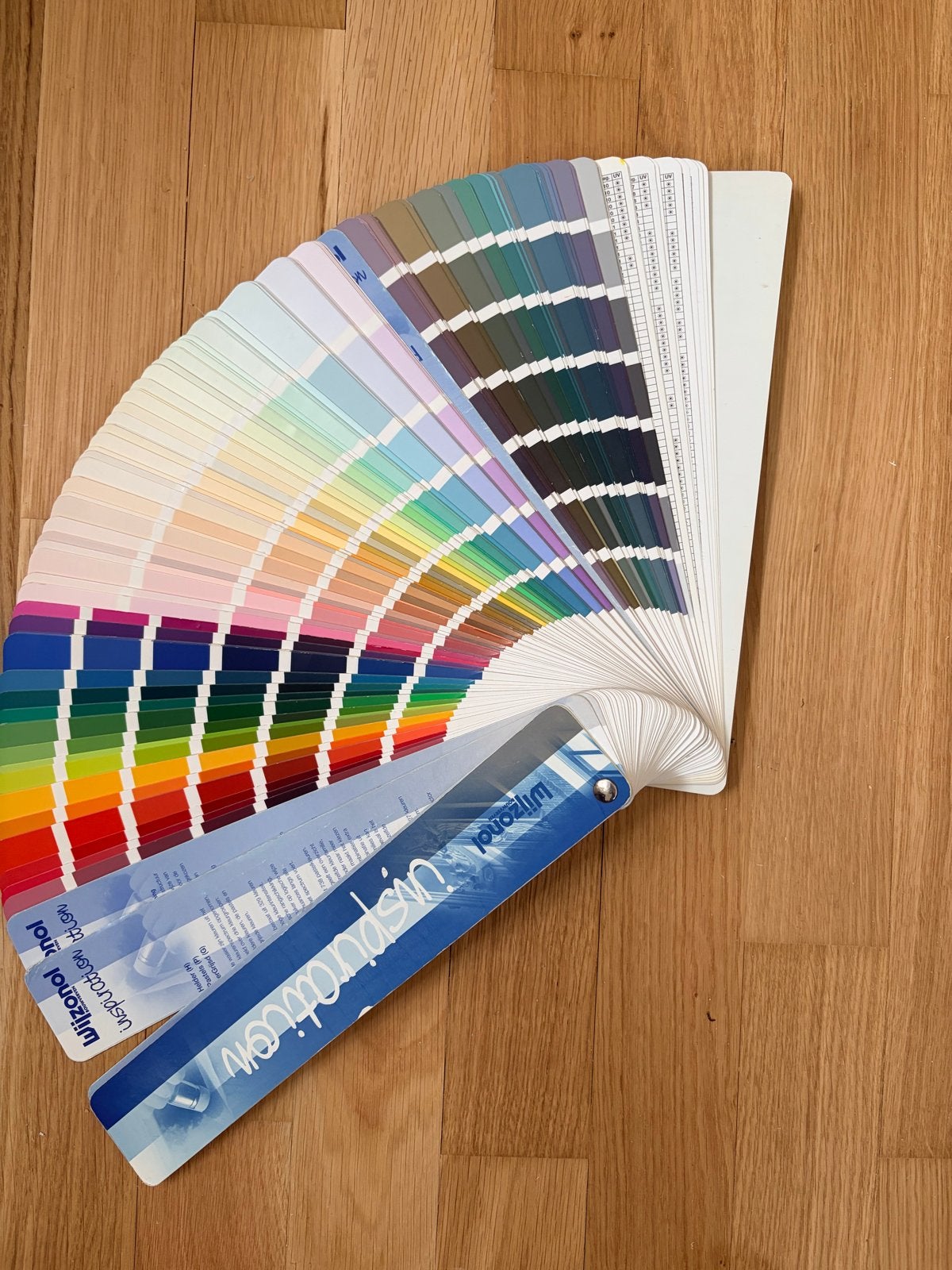Wijzonol Inspiratie Kleurenwaaier, Ophalen of Verzenden, Gebruikt, Overige kleuren, Verf