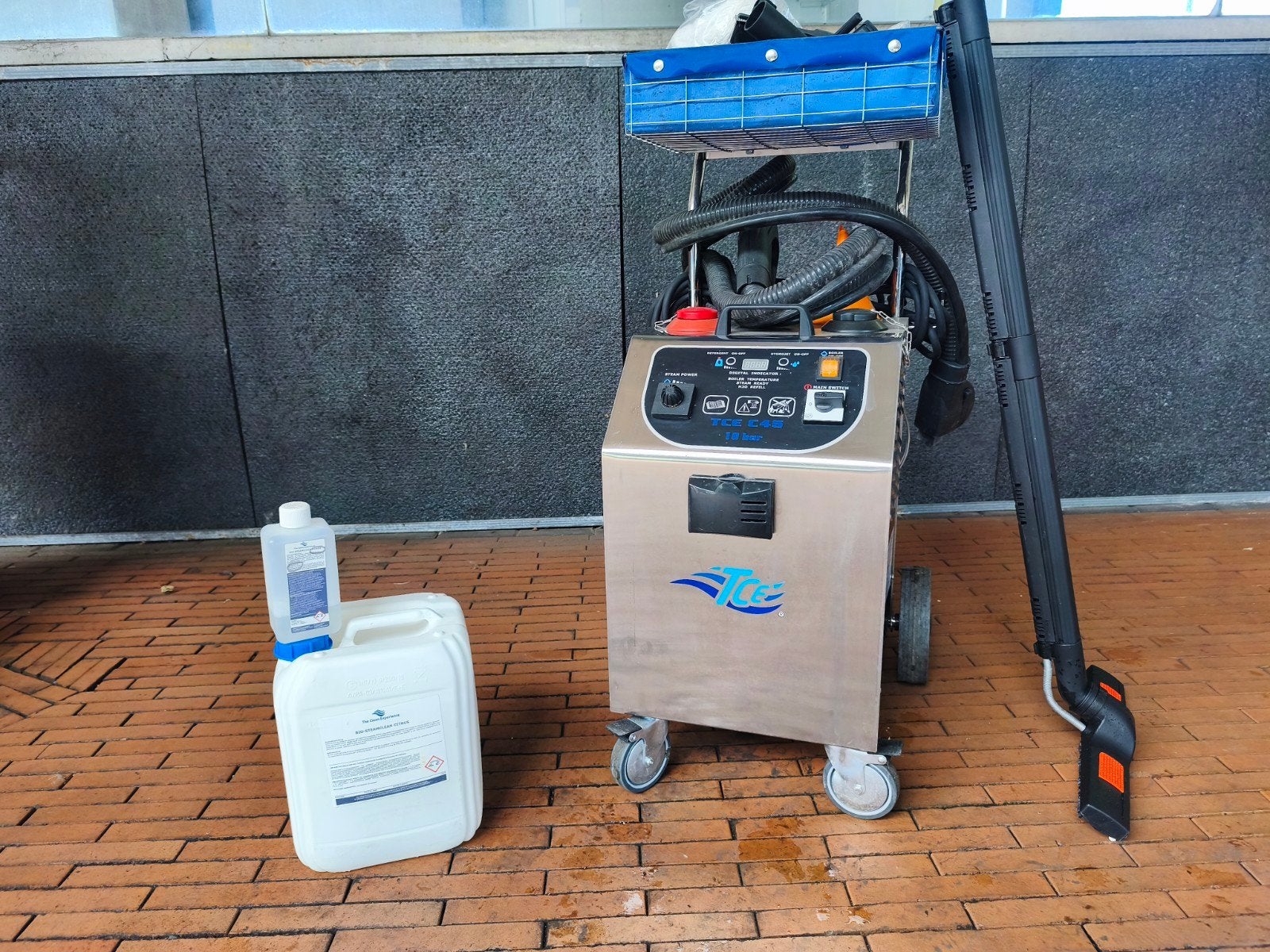 TCE C45 Professionele Stoomreiniger - Krachtige Reiniging, Ophalen of Verzenden, Zo goed als nieuw, Stoomreiniger