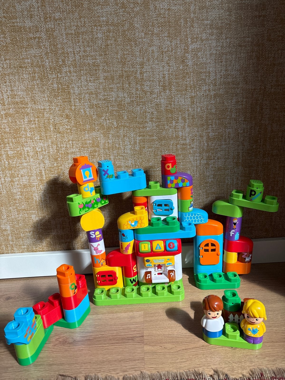 VTech Bla Bla Blocks Speelhuis met figuren, Ophalen of Verzenden, Gebruikt, Overige merken
