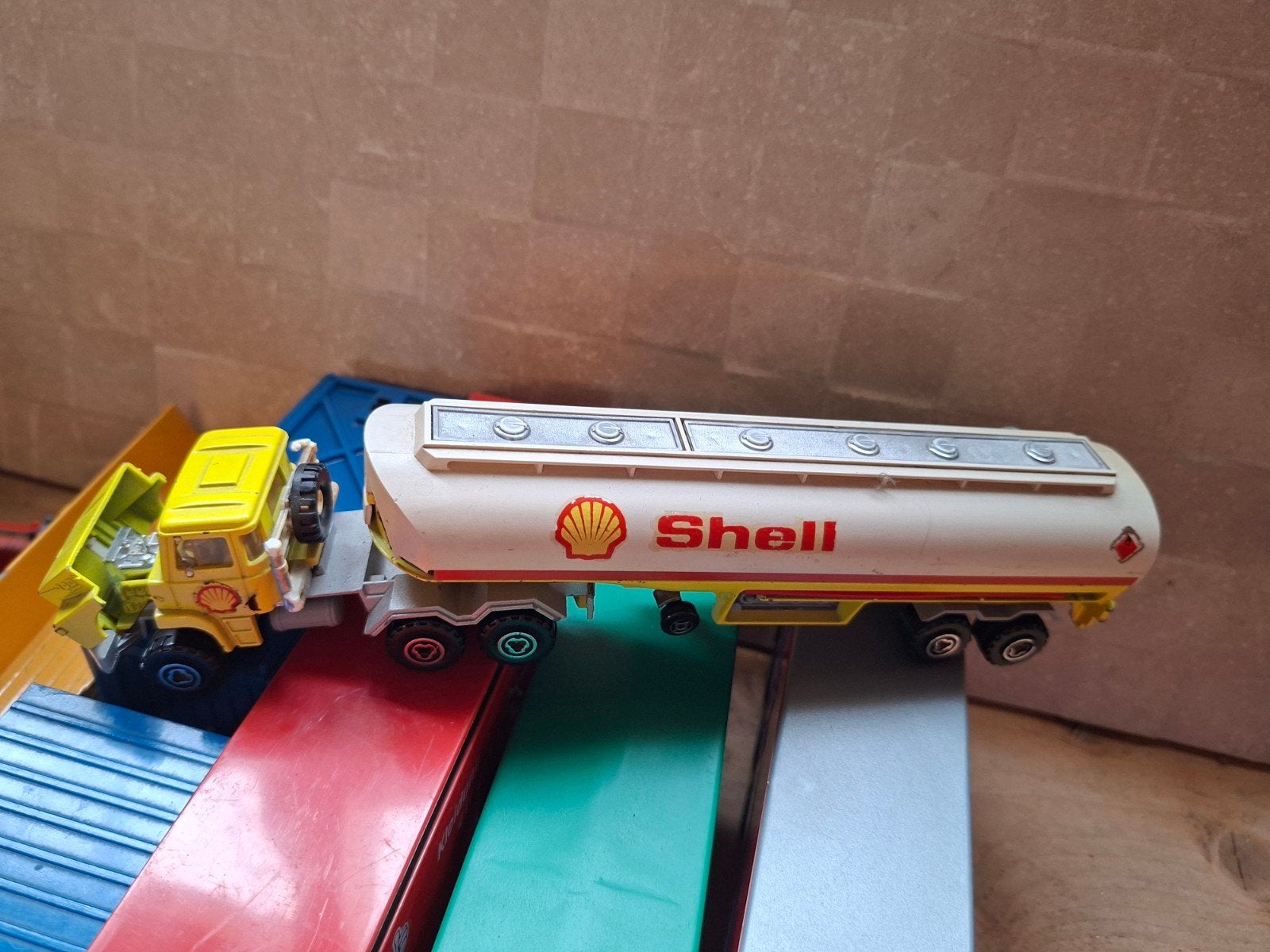 Vintage Shell Tankwagen Speelgoedmodel, Hobby en Vrije tijd, Ophalen of Verzenden, Gebruikt