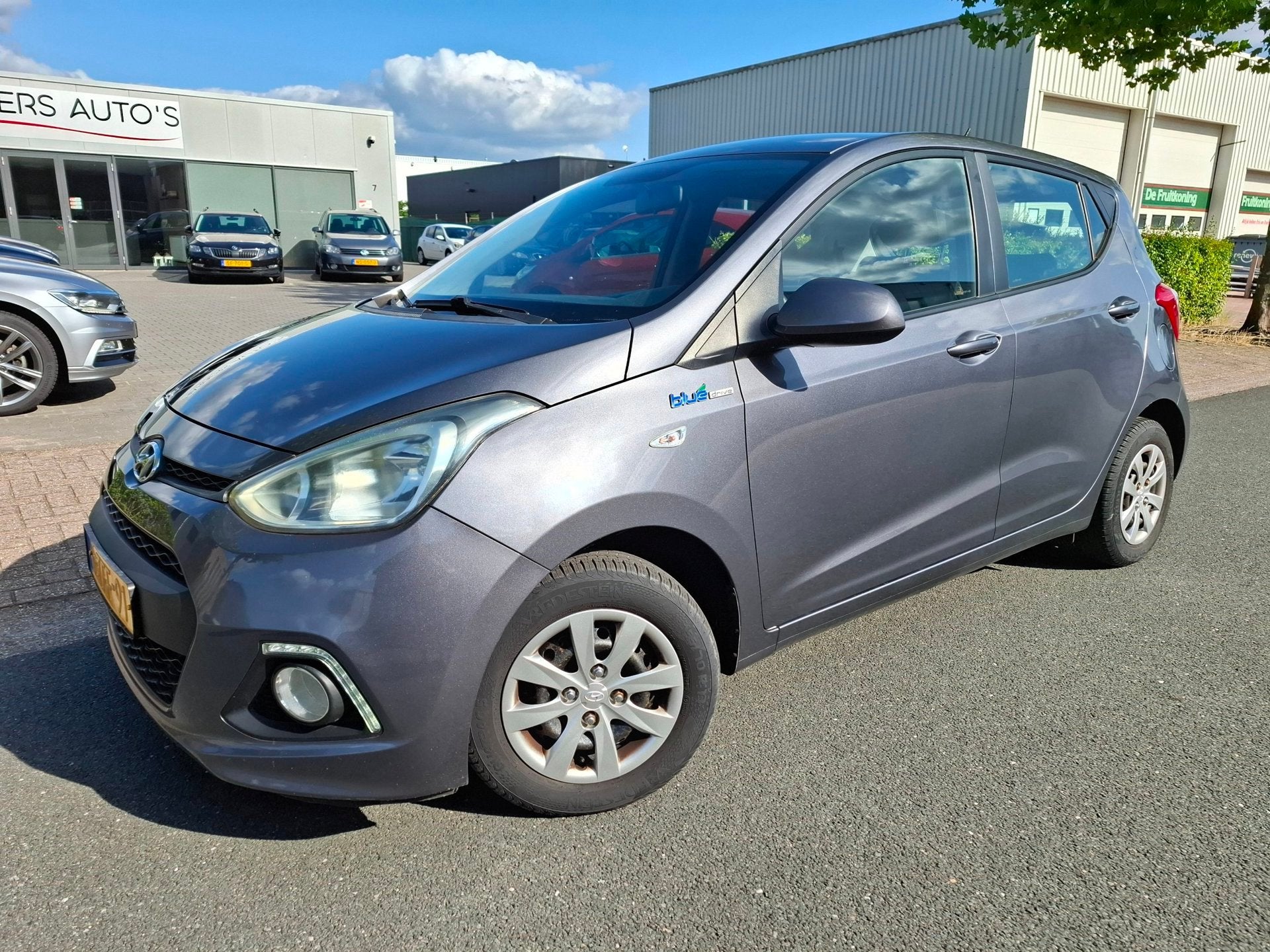 Hyundai I10 1.0i i-Motion Comfort Plus CLIMA/NAVI/CARPLAY, Auto's, Voorwielaandrijving, Euro 5, Stof, Gebruikt