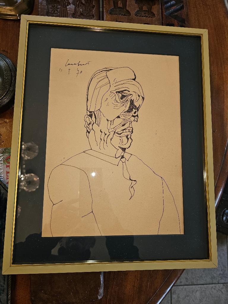 Lucebert  Uniek werk  Gesigneerd en Gedateerd, Antiek en Kunst, Kunst | Schilderijen | Klassiek, Ophalen