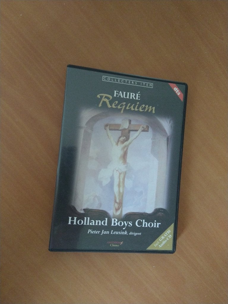 DVD + CD Faure. Requiem. Holland Boys Choir, Cd's en Dvd's, Alle leeftijden, Ophalen of Verzenden, Zo goed als nieuw
