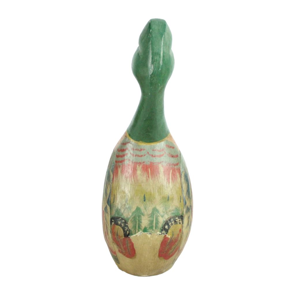 Handgesneden houten eend – folk art – ca. 1920–1950, Antiek en Kunst, Ophalen of Verzenden