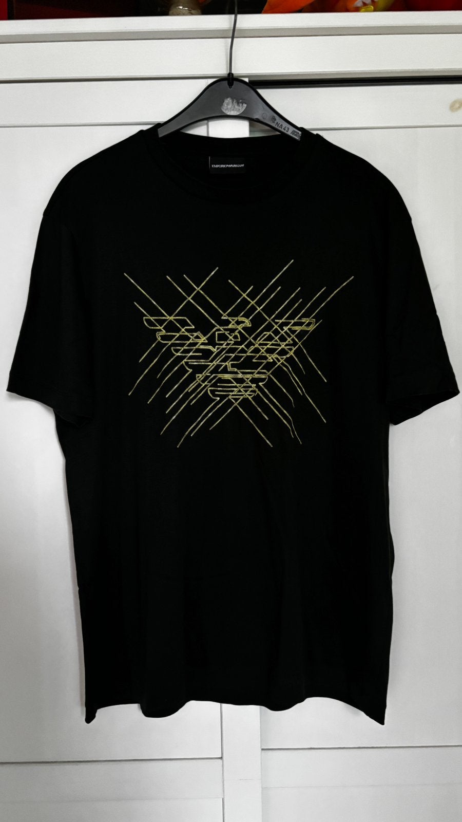 Emporio Armani T-shirt, top mt. L, Maat 52/54 (L), Emporio Armani, ., Ophalen of Verzenden