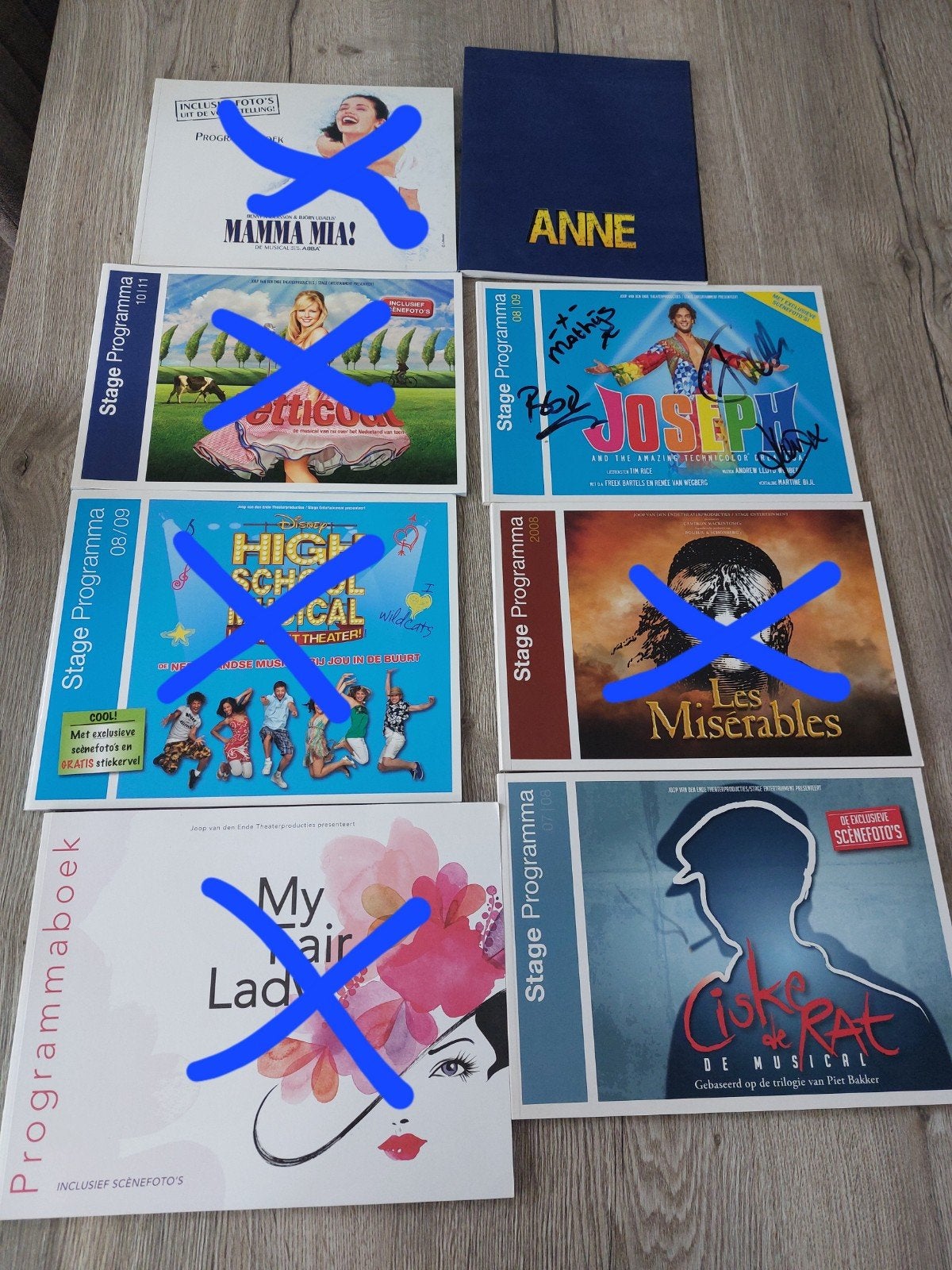 Theater fotoboeken van musicals, Boeken, Ophalen of Verzenden, Zo goed als nieuw, Ballet of Musical