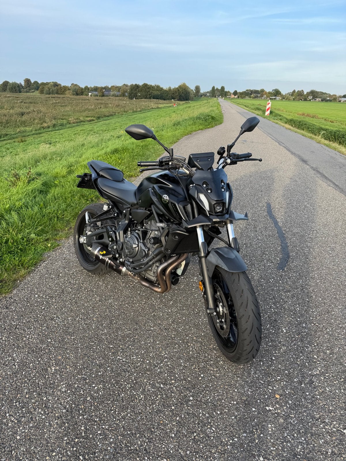 Yamaha MT-07 2023 A2 - Perfecte staat, weinig kilometers, Motoren, Ophalen, Gebruikt