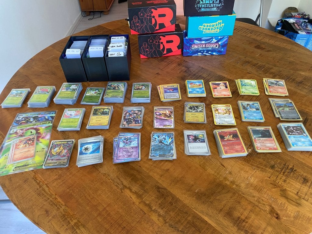 Pokémon collectie: €1.250 waarde voor €1.000 incl. verzenden, Foil, Meerdere kaarten, Ophalen of Verzenden, Zo goed als nieuw