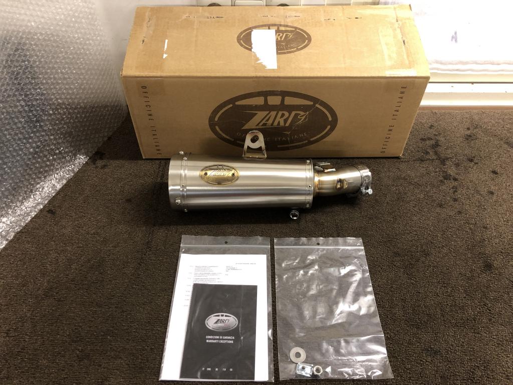 Zard Rond uitlaat demper Kawasaki Z900RS Z900 RS Cafe 18-20, Info@zardexhaust.com, Nieuw, Via Nazionale 11, Baldichieri d'Asti, AT, 14011, IT