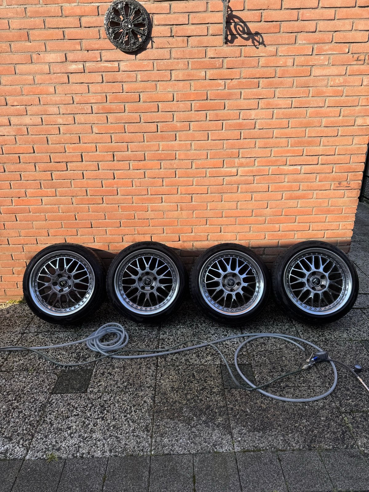 Work VS XX 17" 5x114,3 velgen met banden, Auto-onderdelen, Banden en Velgen, Ophalen, Gebruikt, Banden en Velgen, 17 inch