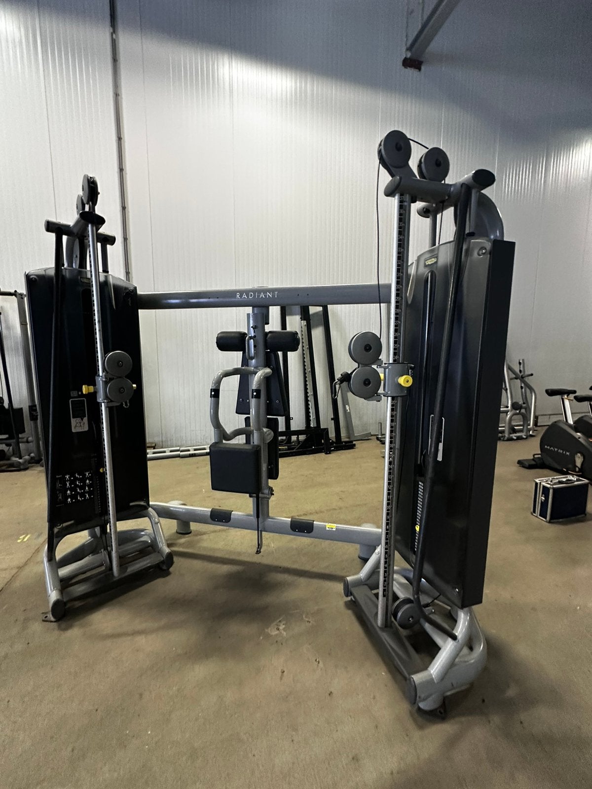 Technogym Radiant Adjustable Pulley, Ophalen, Gebruikt, Rug, Overige typen