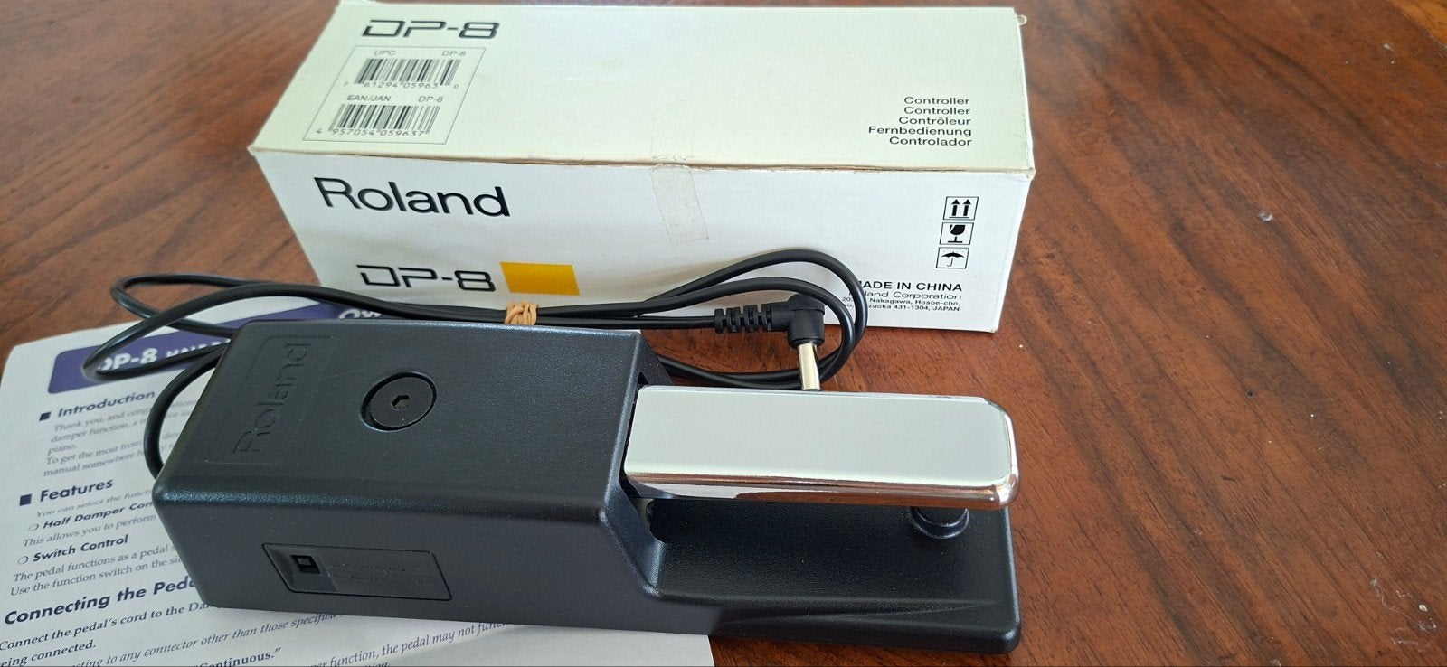 Roland DP-8 Damper pedal, Ophalen of Verzenden, Gebruikt, Roland