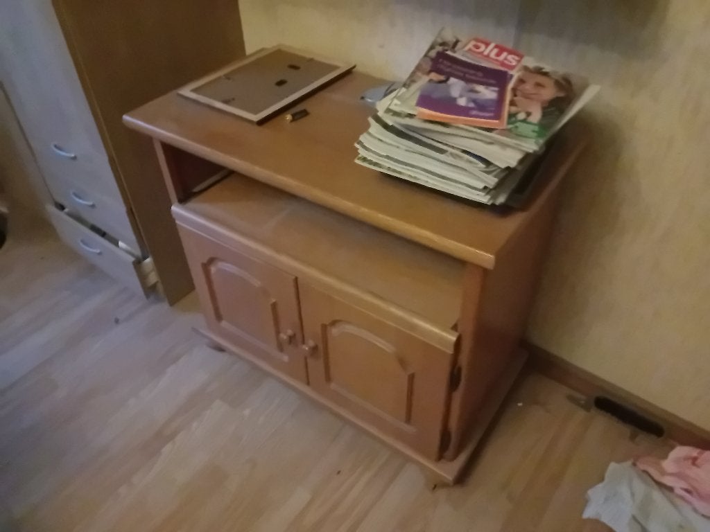 Klein dressoir/tv kast en ladekast, Ophalen, 25 tot 50 cm, Minder dan 100 cm