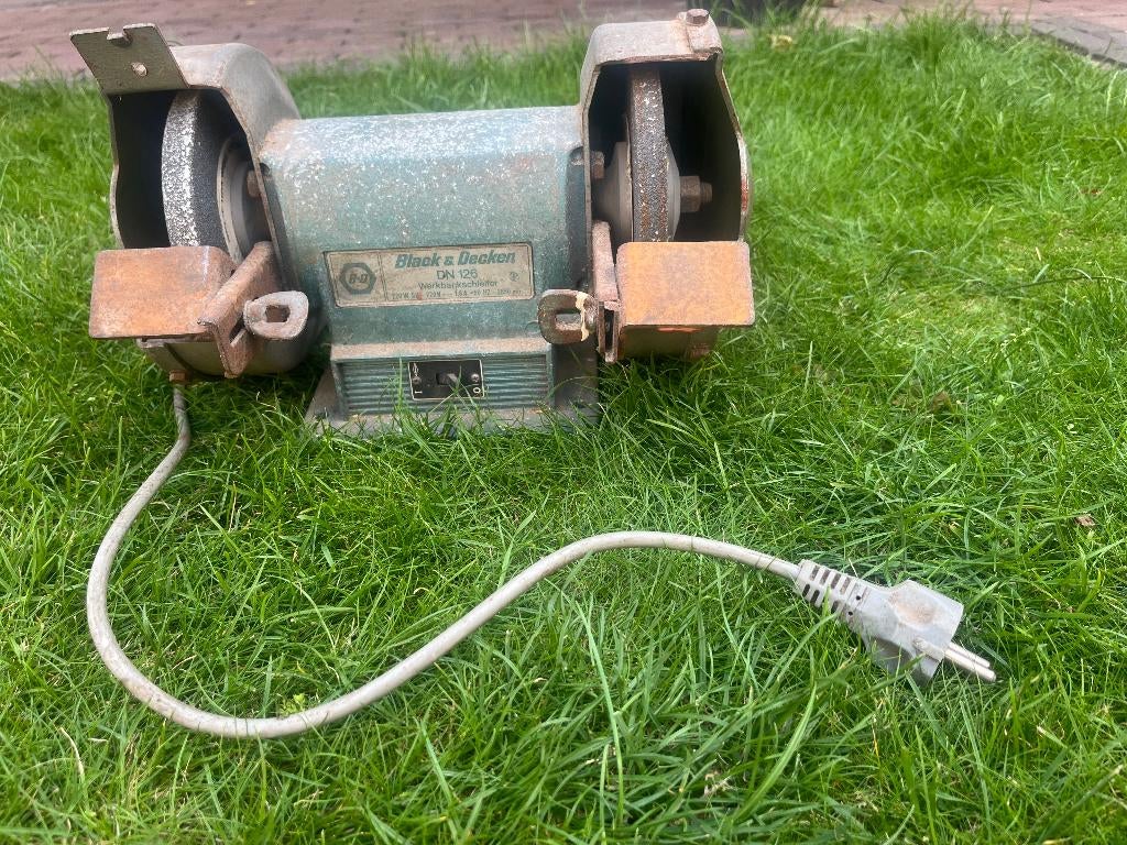 slijp machine te koop, Ophalen, Minder dan 700 watt, Werkbankslijpmachine