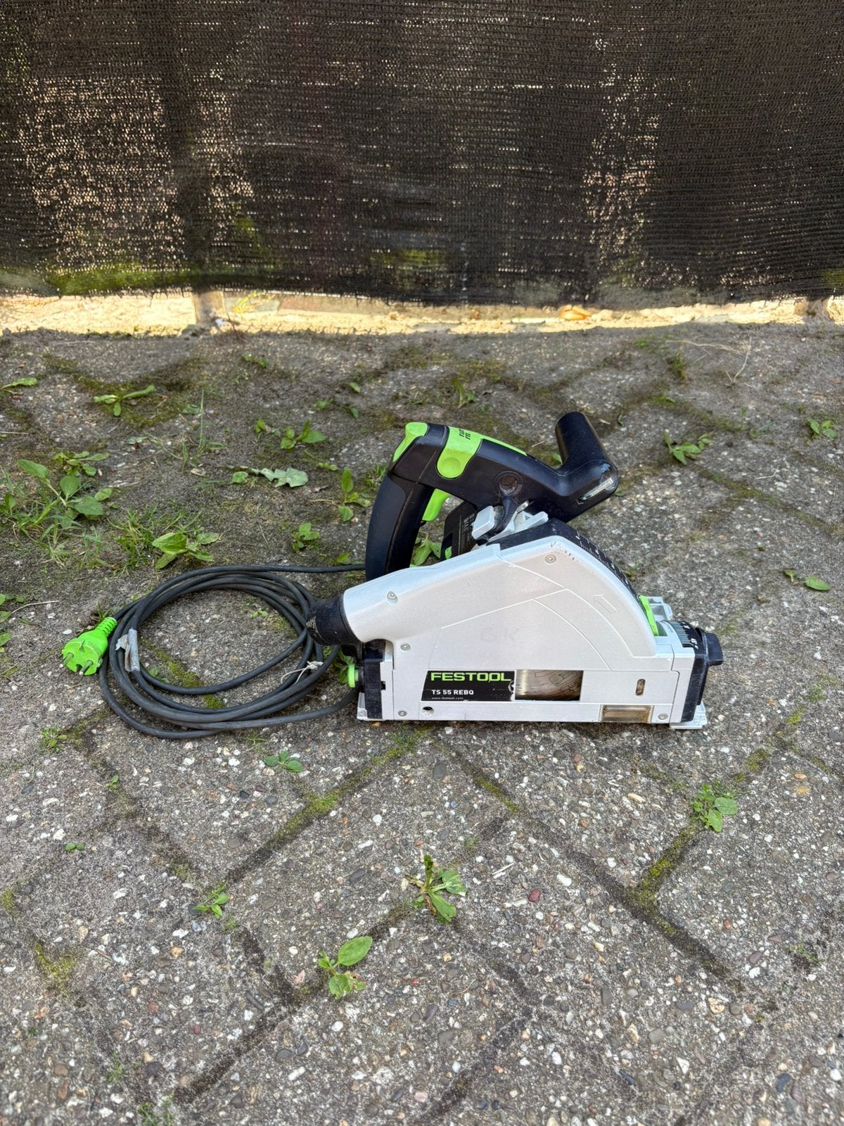 Festool TS 55 invalzaag - Krachtige precisie, Invalzaag, Ophalen of Verzenden, Zo goed als nieuw, 30 tot 70 mm