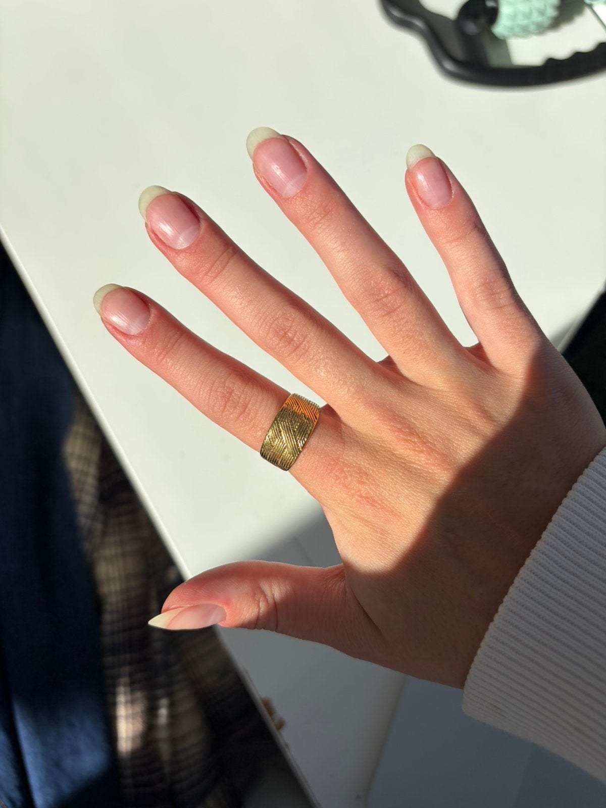 Gouden ring, Verzenden, Nieuw, Goud, Dame