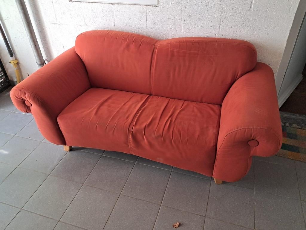 2 zits bank. 175 cm breed x 85 diep. Gratis!, Ophalen, Gebruikt, 150 tot 200 cm, Tweepersoons