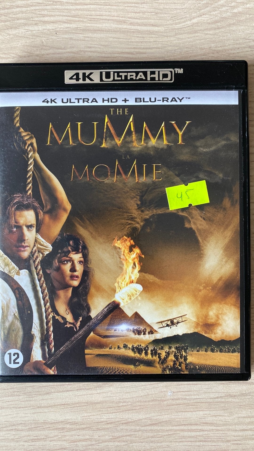 The mummy 4K uhd blu ray NL versie, Ophalen of Verzenden, Zo goed als nieuw, Horror