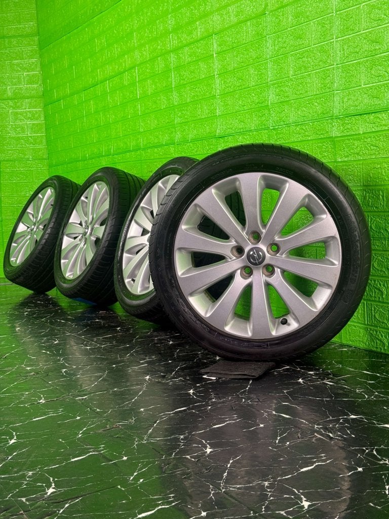 Originele Opel Vauxhall Astra velgen 17" 5x105 zomerset 7mm, Niet ingevuld, Banden en Velgen, Niet ingevuld, 17 inch