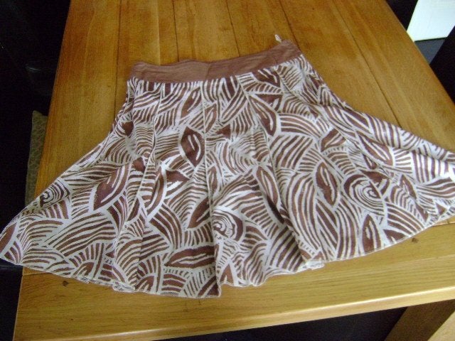 Camel Petite by Kelso rokje mt 10 = 38, Kleding | Dames, Rokken, Maat 38/40 (M), Bruin, Verzenden, Zo goed als nieuw