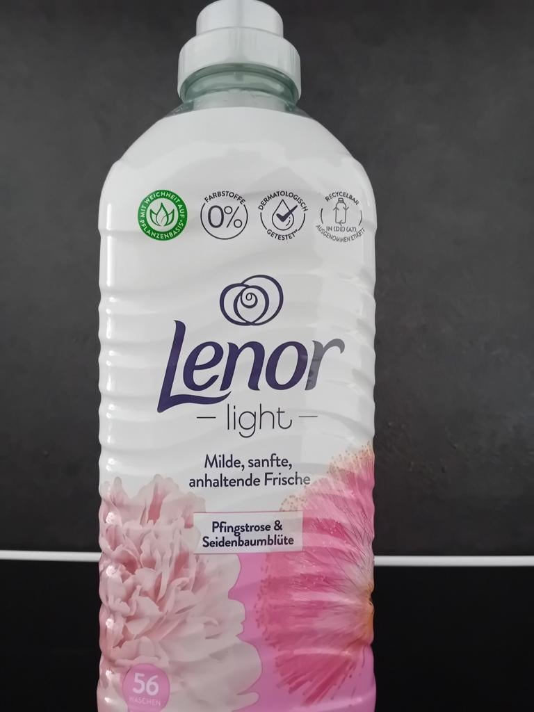 Lenor Light Wasverzachter Pfingstrose & Seidenbaumblüte, Ophalen of Verzenden