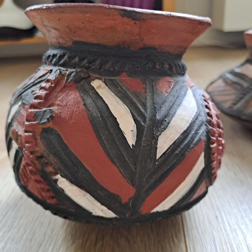 Origineel Afrikaans aardewerk potje, Ophalen