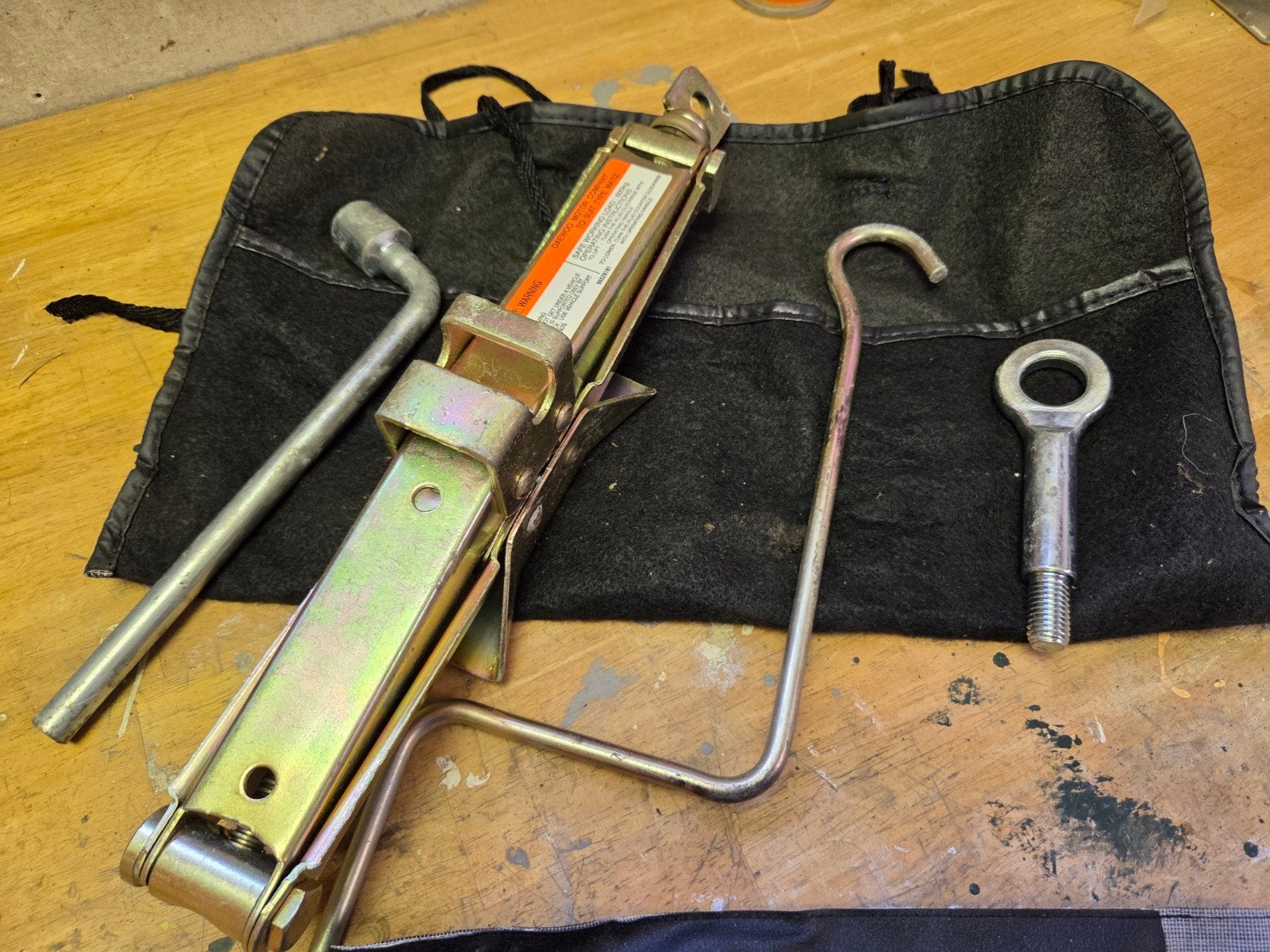 Boordgereedschap set voor Daewoo Matiz, Ophalen of Verzenden, Gebruikt