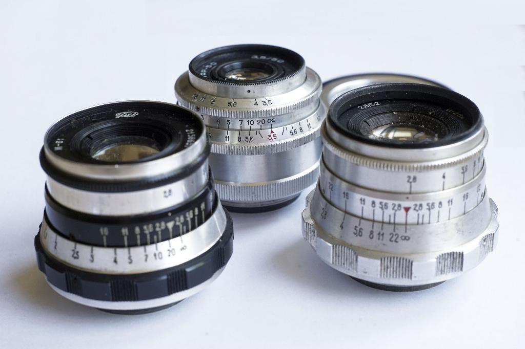 Russische M39 LTM Industar (rangefinder) standaardlenzen, Ophalen of Verzenden, 1960 tot 1980, Lens of Lenzen