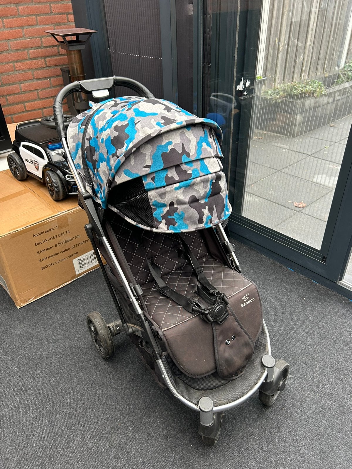 Buggy (Bronco) tot 40kg, Ophalen, Gebruikt