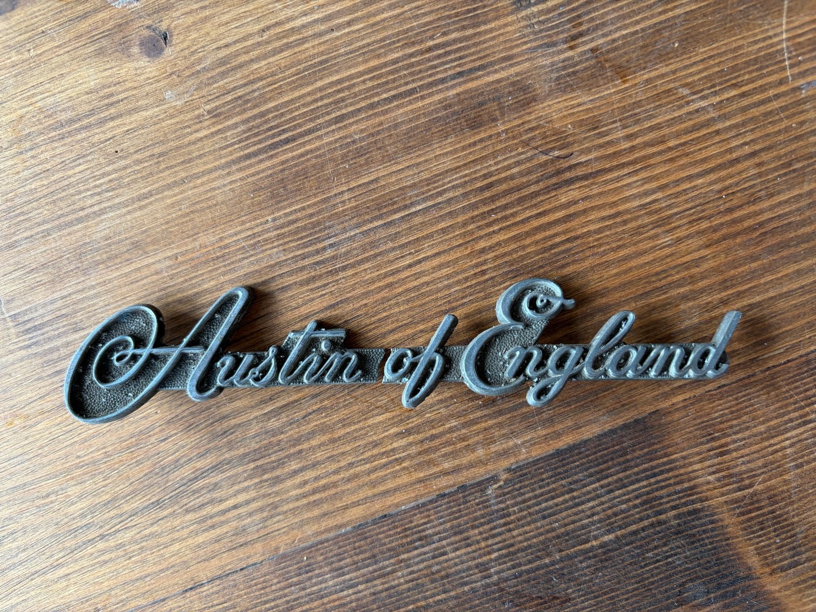 Austin of England embleem (gebroken), Ophalen of Verzenden, Gebruikt, Austin