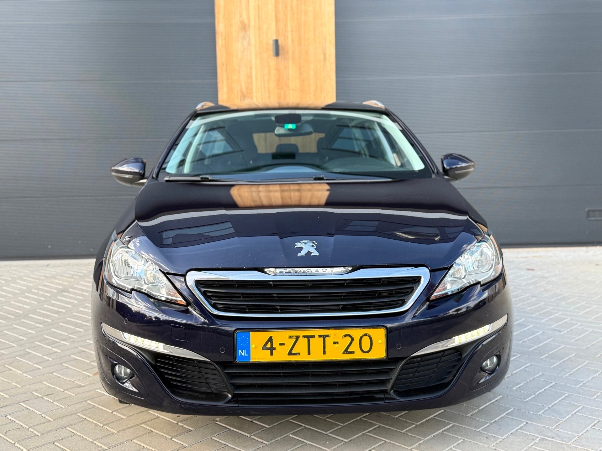 Peugeot 308 SW 1.6 BlueHDI Executive Pack (bj 2015) PANORAMA, Auto's, Voorwielaandrijving, Stof, Gebruikt, Blauw