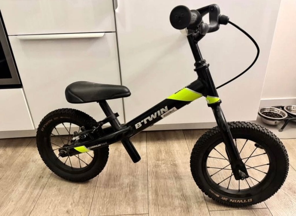 Loopfiets 12inch Btwin, Ophalen of Verzenden, Zo goed als nieuw, Loopfiets