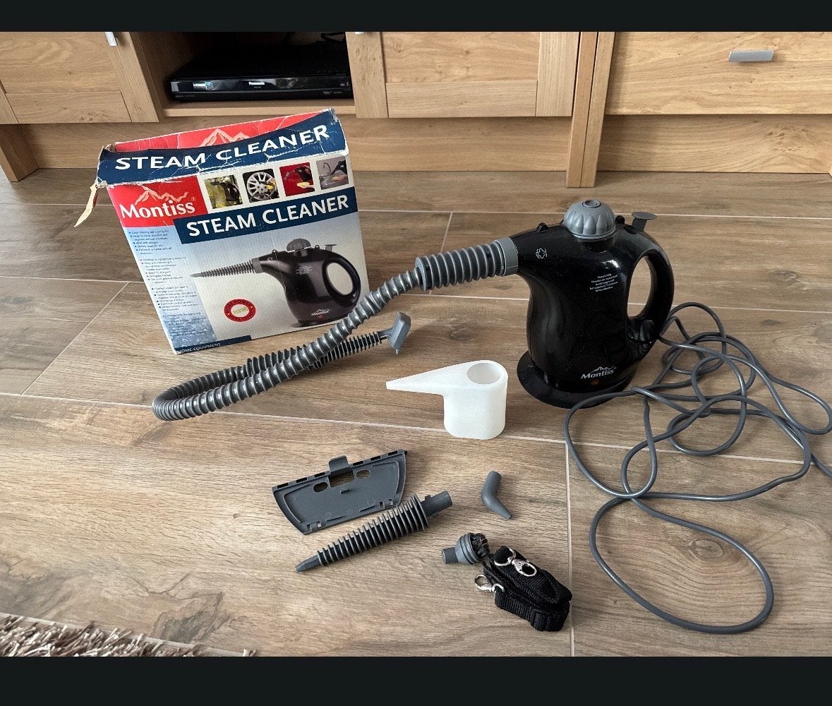 Montiss Stoomreiniger - Compact en Krachtig, Ophalen of Verzenden, Gebruikt