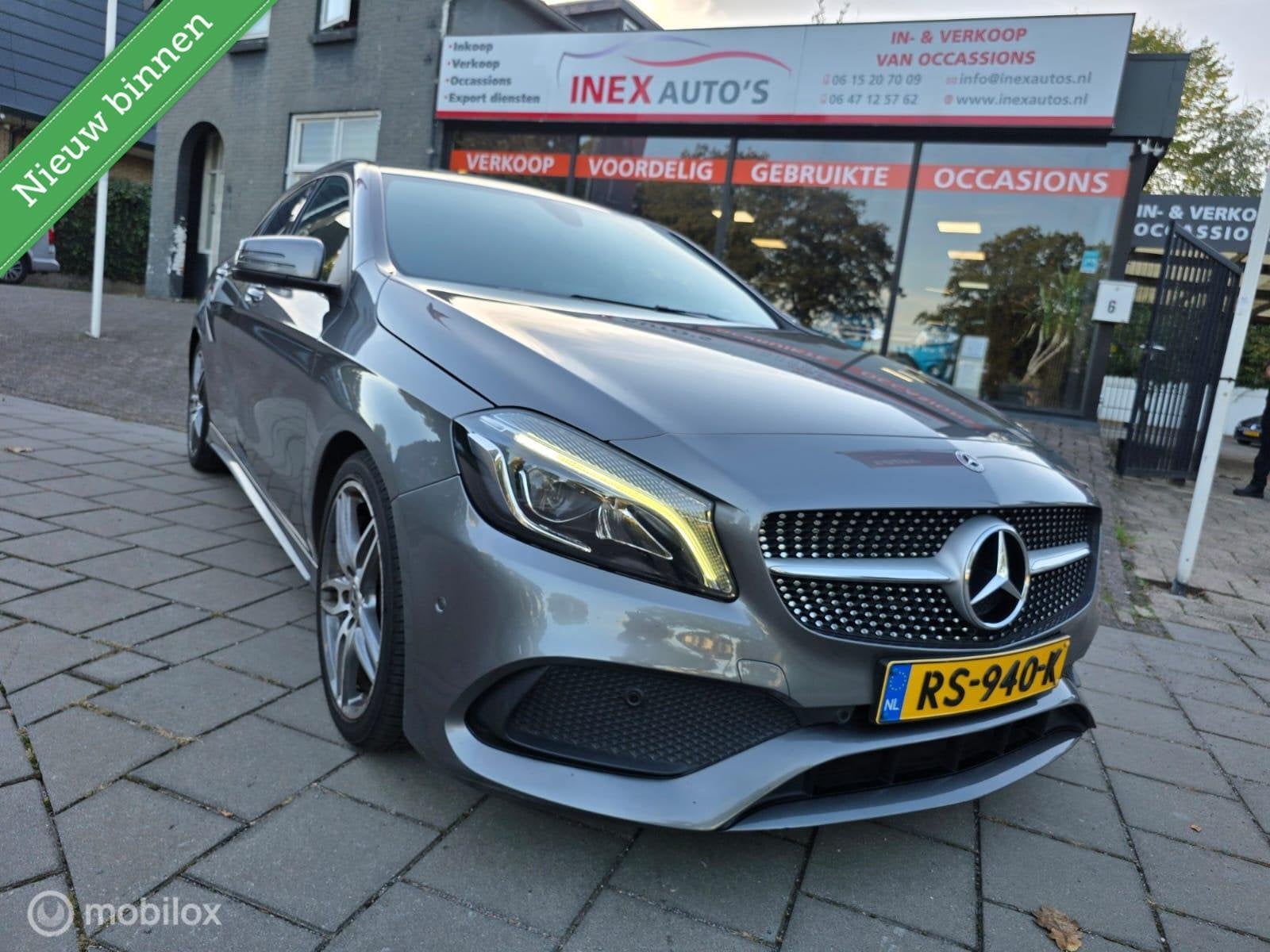 Mercedes A-klasse 180 d AMG Business Solution, Auto's, Voorwielaandrijving, Gebruikt, 4 cilinders, Origineel Nederlands