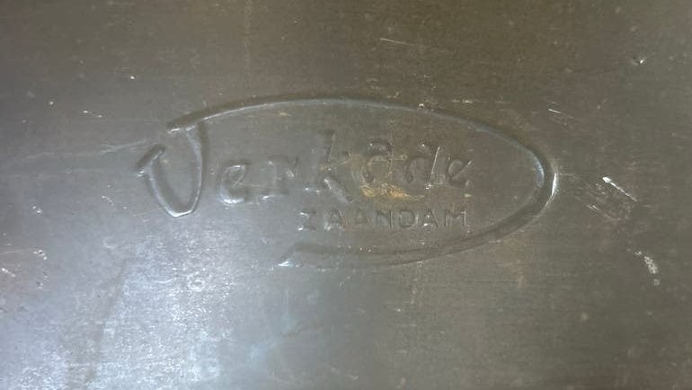 Vintage Honingontbijtkoek blik Verkade Zaandam, Ophalen of Verzenden