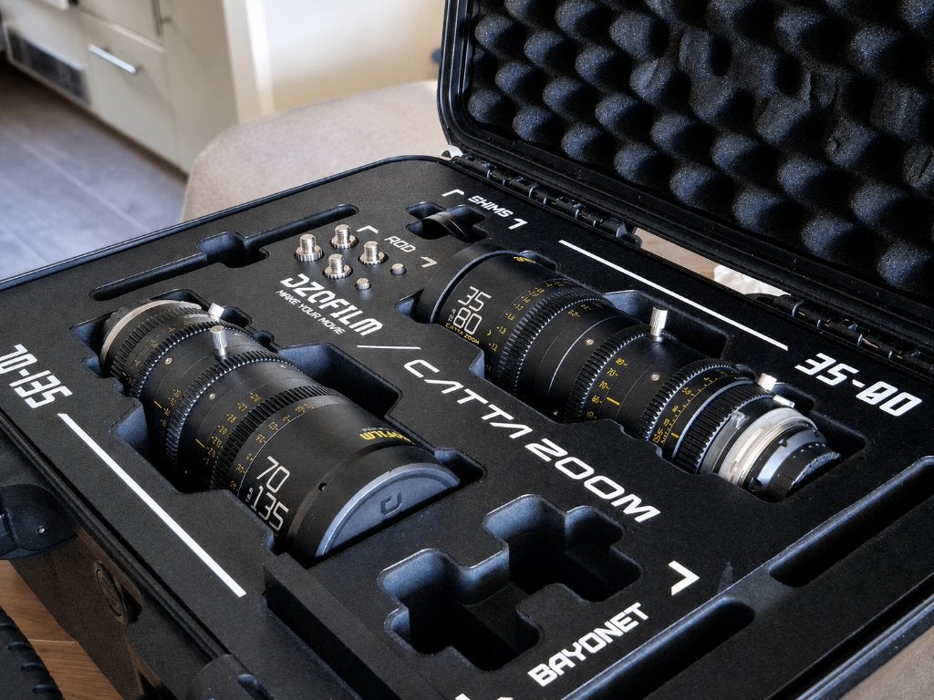 DZOFilm Catta Zoom - E Mount, Ophalen, Overige typen, Zo goed als nieuw, Beschermhoes/tas