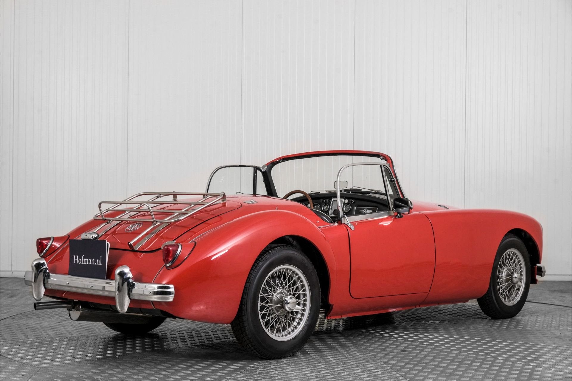 MG A MGA1500 compleet met softtop en hardtop (bj 1956), Gebruikt, 4 cilinders, Cabriolet, 68 pk