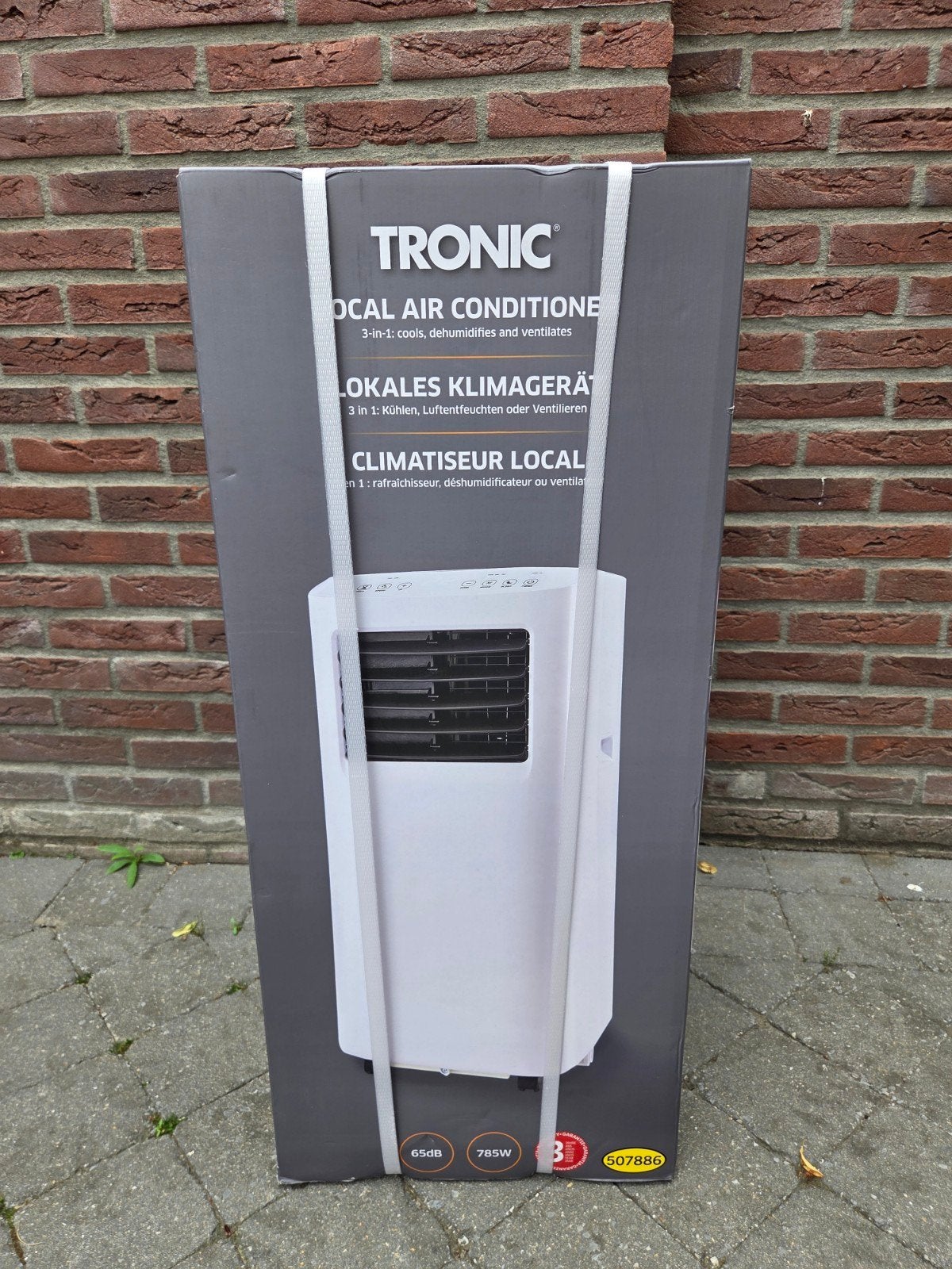 Mobiele airco Tronic, Witgoed en Apparatuur, Ophalen, Minder dan 60 m³, Nieuw, 3 snelheden of meer
