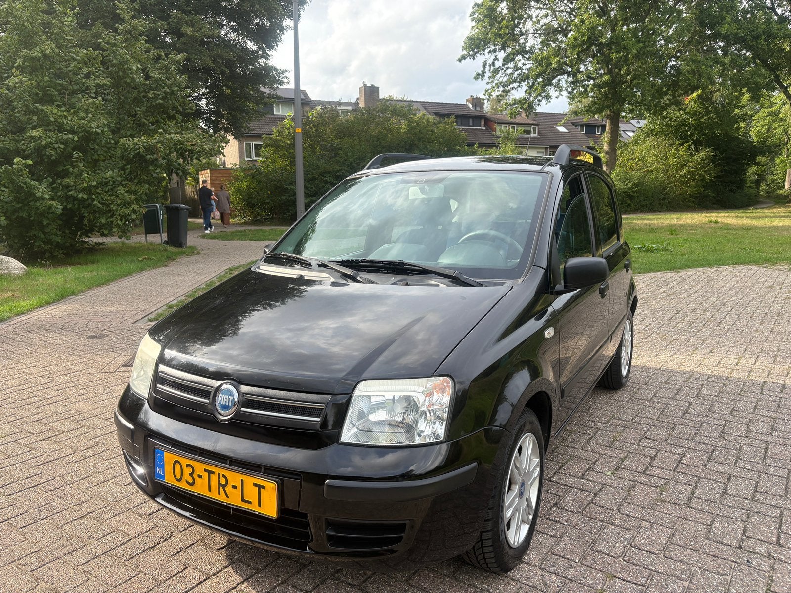 Fiat Panda 1.2 Dualogic Automaat CLIMATE CONTROL NIEUWE APK!, Auto's, Fiat, 840 kg, Zwart, Origineel Nederlands, Bedrijf
