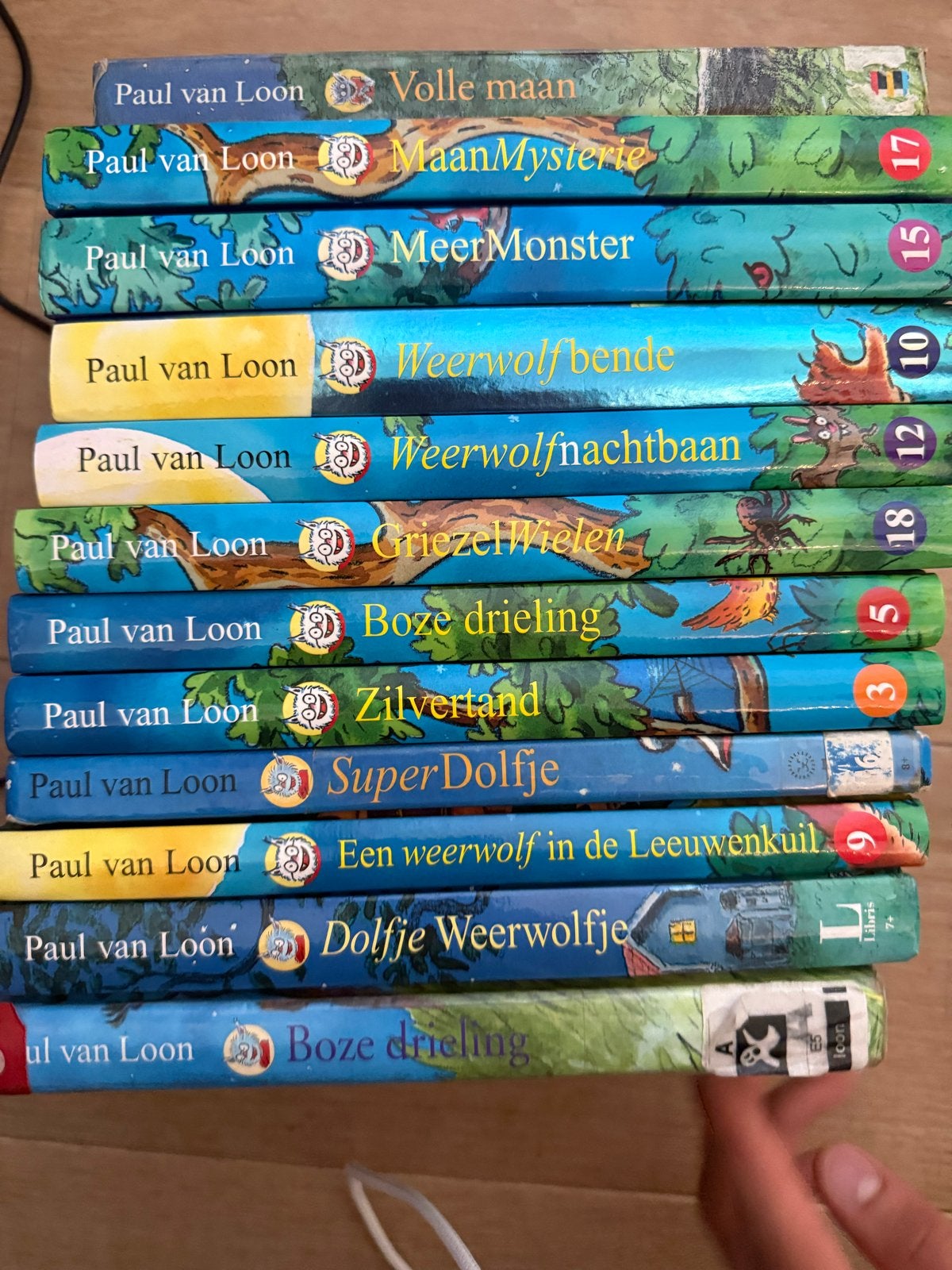 Paul van Loon boeken - Dolfje Weerwolfje, Ophalen, Gelezen, Fictie