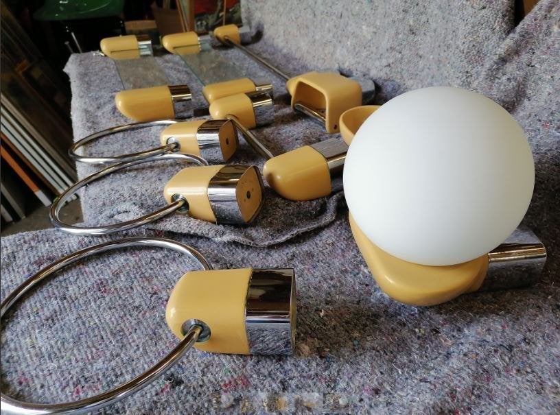 vintage Luigi Colani badkamer accessoires begin 80er, Ophalen, Gebruikt, Overige typen