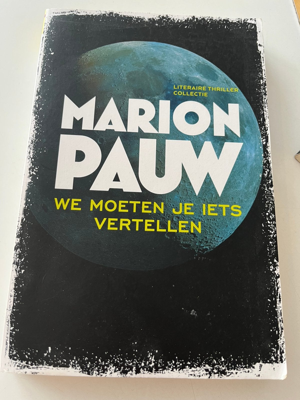 Marion Pauw - We moeten je iets vertellen - special Primera, Marion Pauw, Ophalen of Verzenden, Zo goed als nieuw, Nederland