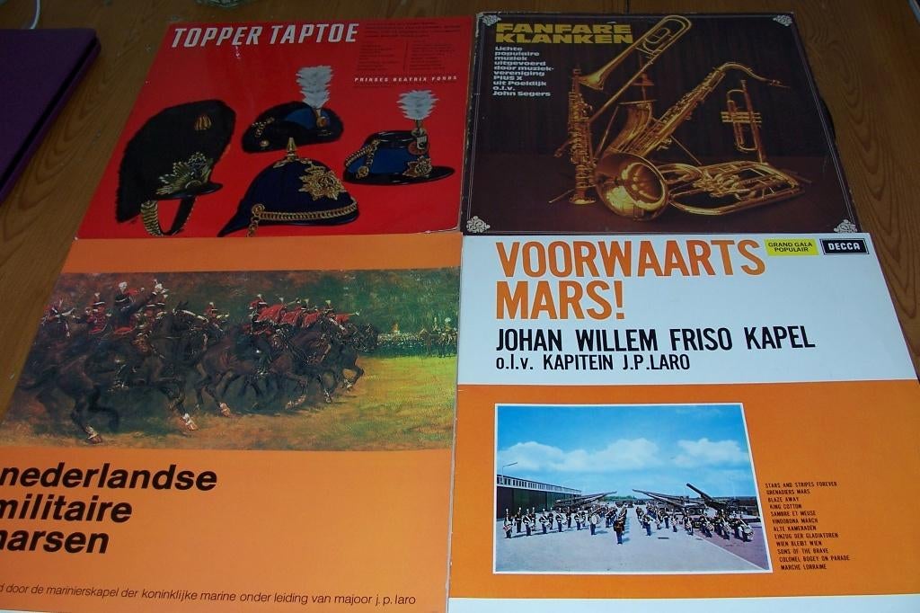 mars muziek 8 lp's, Ophalen of Verzenden, Gebruikt, 12 inch