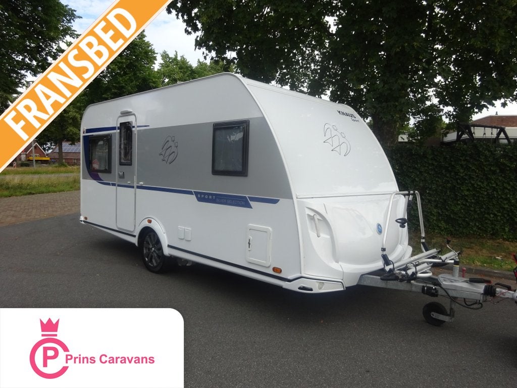 Knaus Silver Selection 450 met Mover en Airco, Caravans en Kamperen, Rondzit, Bedrijf, Overige typen, 4 tot 5 meter