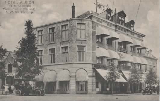 Vlissingen Hotel Albion, Verzenden, Voor 1920, Gelopen, Zeeland