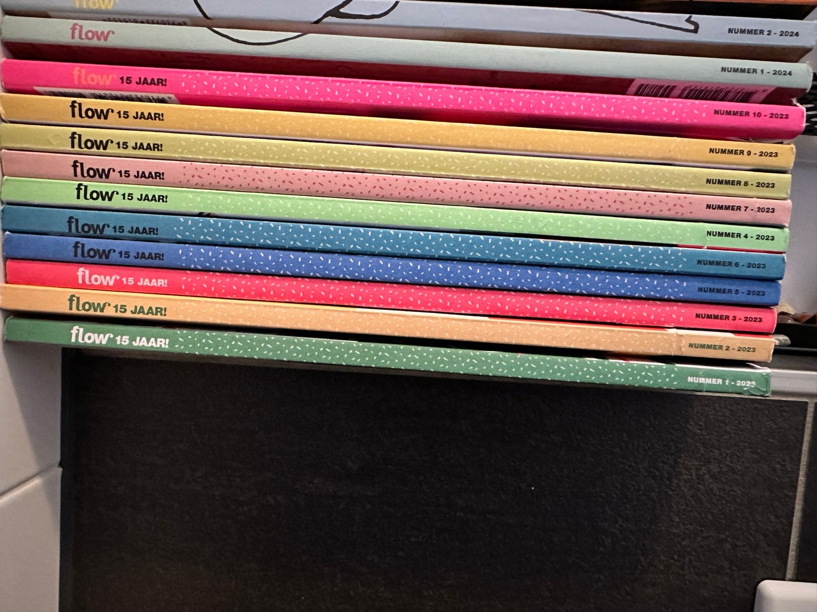 Flow magazines Jaargang 2023 - Complete set, Boeken, Ophalen of Verzenden, Zo goed als nieuw, Lichaam en Geest