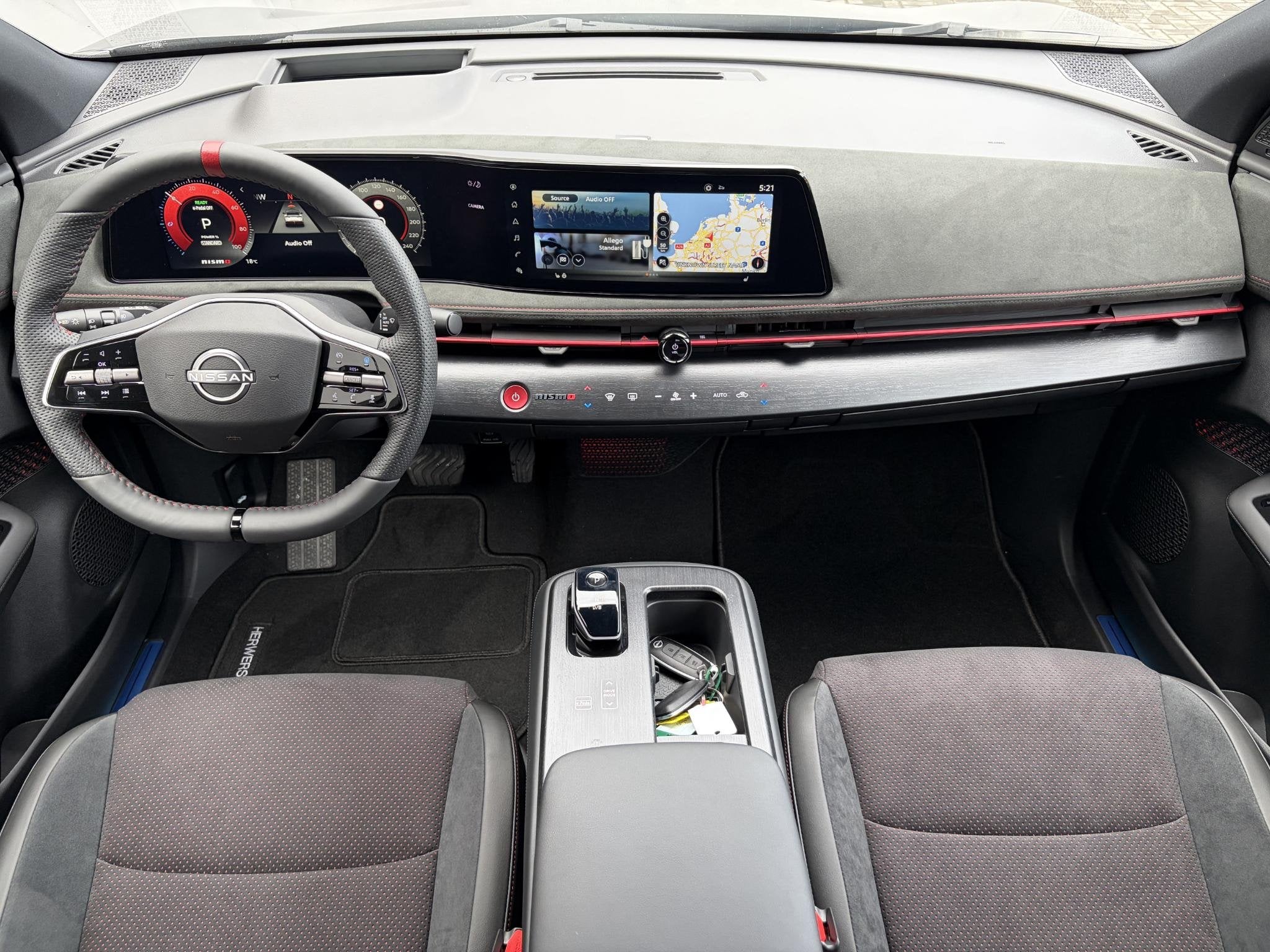 Nissan Ariya e-4ORCE Nismo 91 kWh / 435PK / 417KM WLTP / Alc, Automaat, Gebruikt, 417 km, Vierwielaandrijving